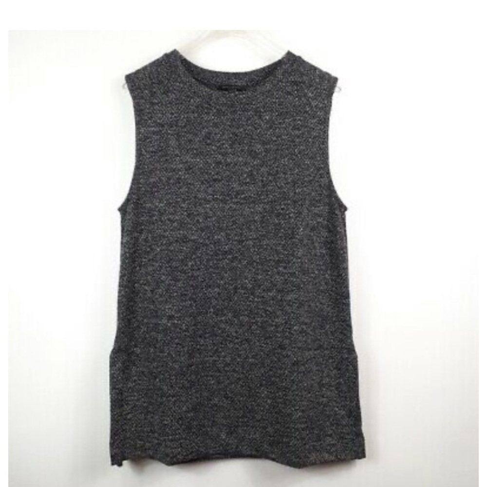 BANANA Republic sleeveless sweater tunic with slit sides